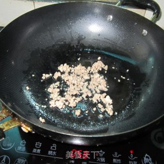 肉末炒包菜的做法步骤：5