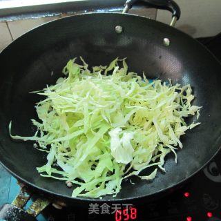肉末炒包菜的做法步骤：6