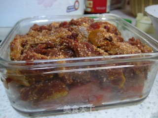 粉蒸牛肉的做法步骤：4