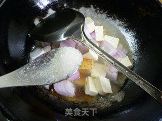 洋葱炒豆腐的做法步骤：10