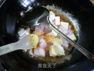 洋葱炒豆腐的做法步骤：12