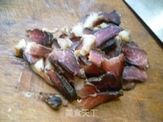 洋葱笋干炒酱肉的做法步骤：5