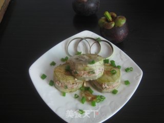 蒜香茄盒的做法步骤：6