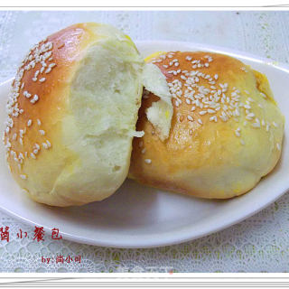 果酱小餐包（免揉面版）的做法步骤：16