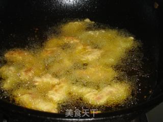 椒盐肉片的做法步骤：12