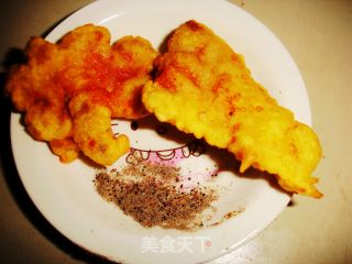 椒盐肉片的做法步骤：13