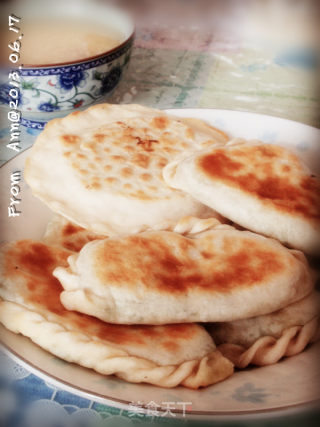 韭菜合子的做法步骤：9