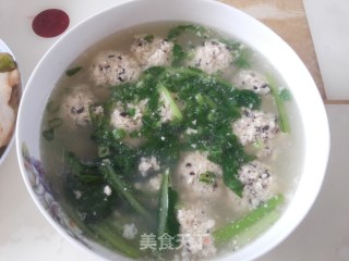 清汤豆腐丸子的做法步骤：6