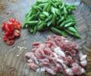 四季豆炒肉的做法步骤：2