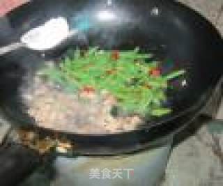 四季豆炒肉的做法步骤：4