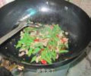 四季豆炒肉的做法步骤：5