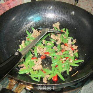 四季豆炒肉的做法步骤：6