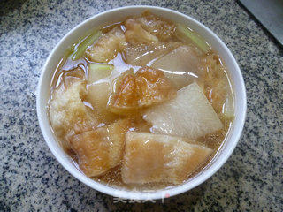 油条冬瓜汤的做法步骤：12