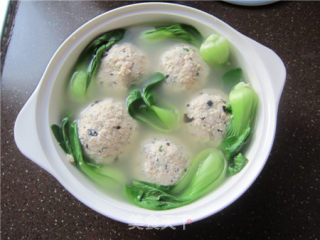 清炖豆腐狮子头的做法步骤：15