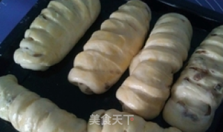 雅客葡萄卷面包的做法步骤：8
