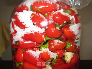 自制泡椒的做法步骤：3