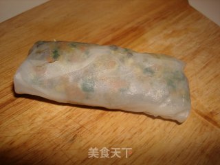 越南炸春卷的做法步骤：5