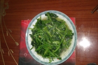 炒菠菜的做法步骤：6