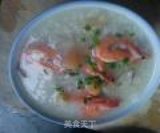 干贝基尾虾粥（简单易做）的做法步骤：13