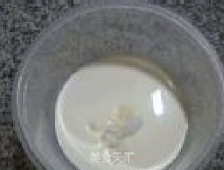 蜜桃味冰激凌的做法步骤：4