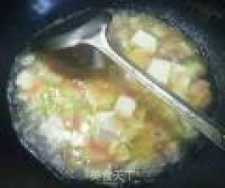 肉末西瓜皮豆腐羹的做法步骤：7