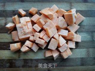 粽子花样吃法之——红薯粽子粥的做法步骤：5