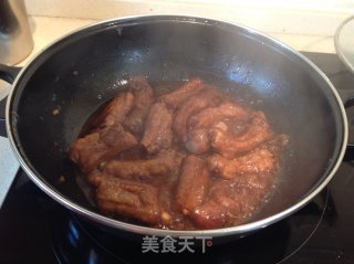糖醋排骨的做法步骤：7
