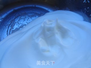 8寸抹茶戚风的做法步骤：1
