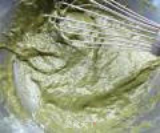 8寸抹茶戚风的做法步骤：5
