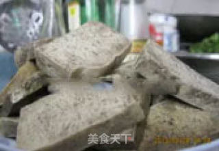心里美拌灰培豆腐的做法步骤：3