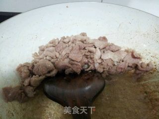 豌豆荚炒肉的做法步骤：4