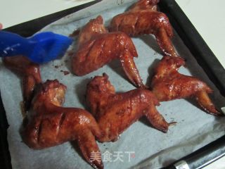 腐乳香烤鸡翅的做法步骤：7