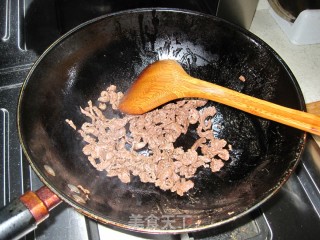 干煸牛肉的做法步骤：4