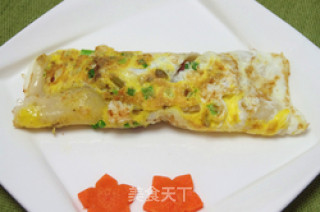 香肠蛋饼的做法步骤：12