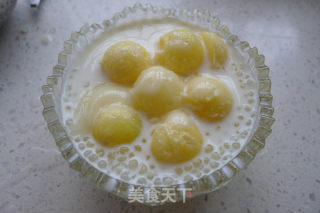 西瓜牛奶西米露的做法步骤：8
