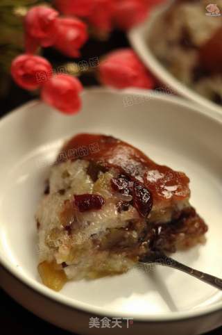 蜜汁八宝饭的做法步骤：13