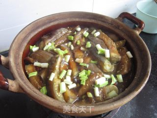 砂锅茄子煲的做法步骤：9