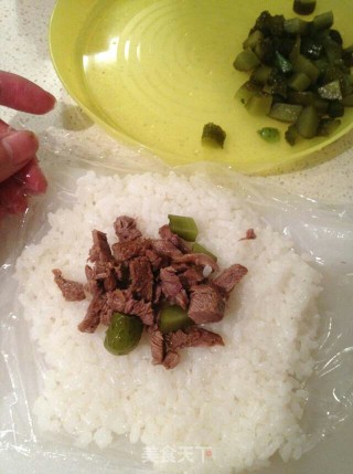 紫菜牛肉卷的做法步骤：4