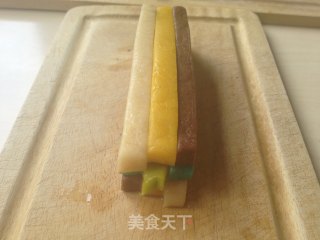 彩色魔方饼干的做法步骤：6