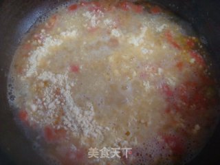 粗粮早餐-玉米面疙瘩汤的做法步骤：4