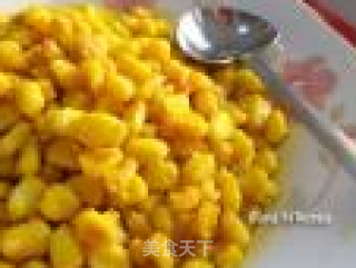 金沙玉米的做法步骤：8