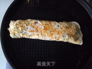双色蛋饼的做法步骤：7