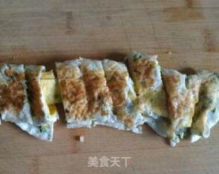 双色蛋饼的做法步骤：8