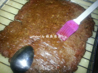 蜜汁猪肉脯的做法步骤：6