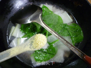 木耳菜冬瓜汤的做法步骤：16