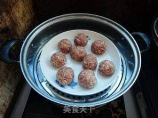 野菜与肉的完美结合——鱼腥草肉丸的做法步骤：6