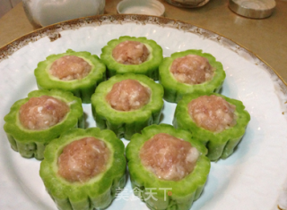 教你做客家酿苦瓜的做法步骤：3