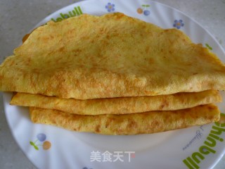 胡萝卜鸡蛋软饼的做法步骤：6