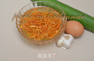 虫草花炒丝瓜的做法步骤：1