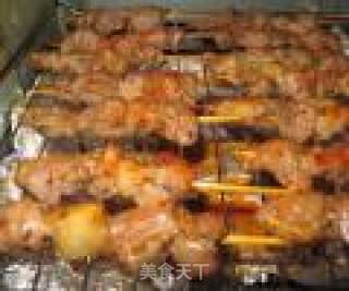 新疆羊肉串的做法步骤：7